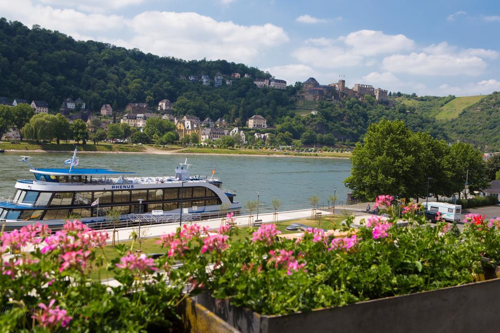 Pohl'S Rheinhotel Adler Sankt Goarshausen Extérieur photo