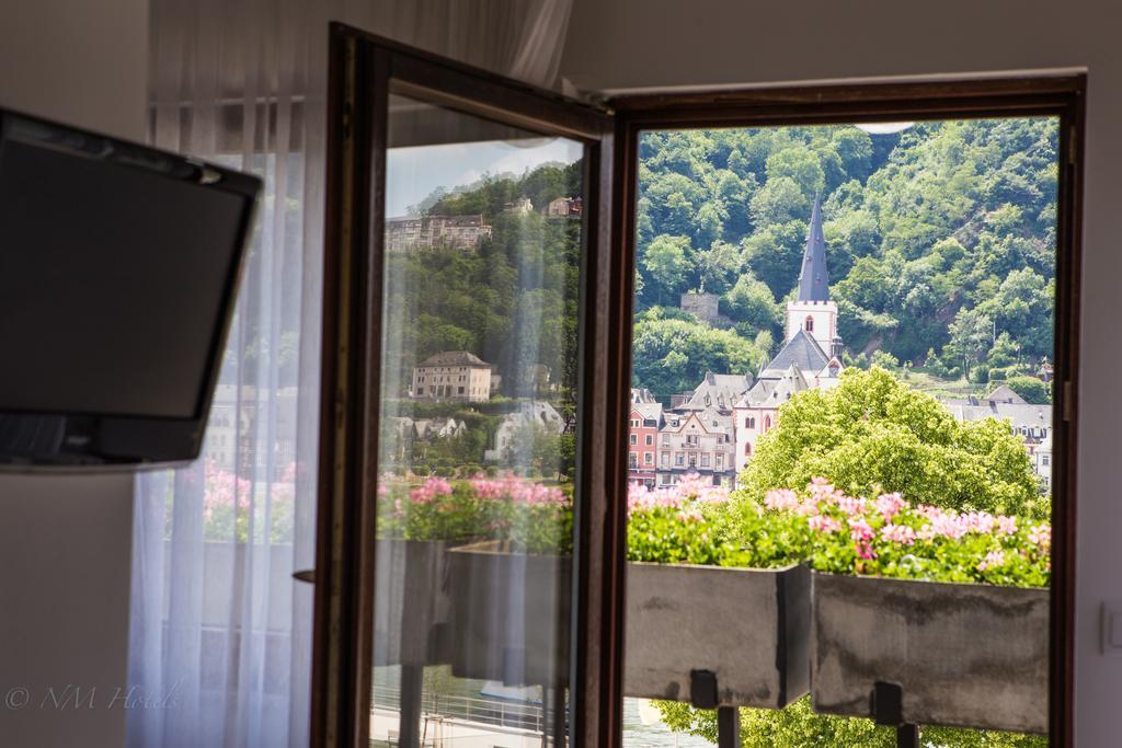Pohl'S Rheinhotel Adler Sankt Goarshausen Extérieur photo