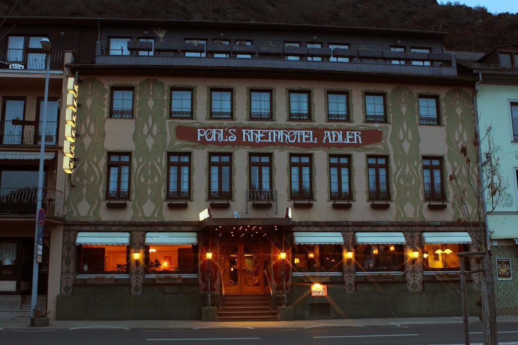 Pohl'S Rheinhotel Adler Sankt Goarshausen Extérieur photo