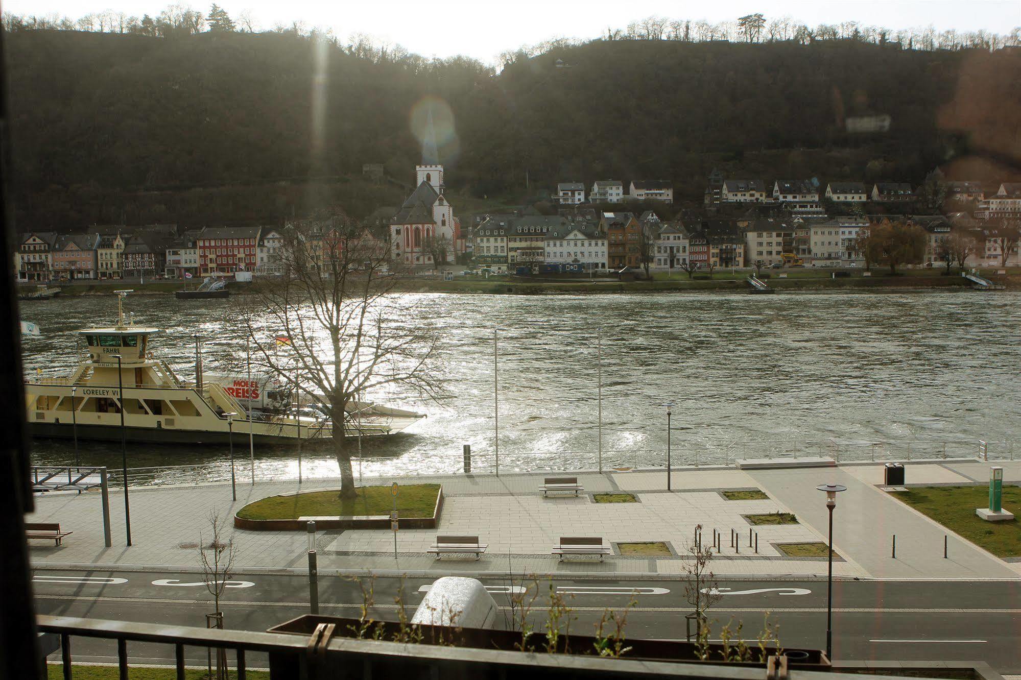 Pohl'S Rheinhotel Adler Sankt Goarshausen Extérieur photo